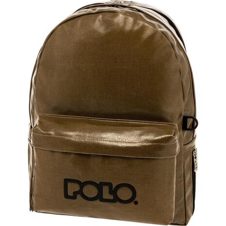 Σακίδιο πλάτης 1+1 θέσεων POLO Vinyl Olive - Λαδί (9-01-031-6600 2022) -Ανακάλυψε Τσάντες Εκδρομής για βόλτα, διακοπές και για κάθε περίσταση σε μοναδικές τιμές που θα απογειώσουν το στυλ σου από το Oikonomou-shop.